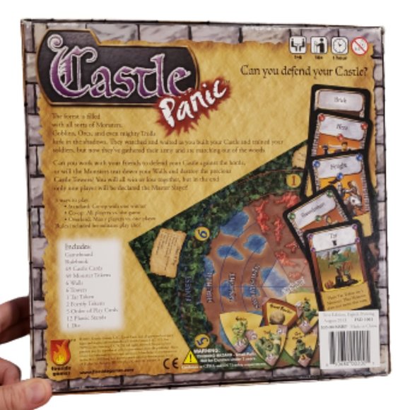 Fireside Games Castle Panic Board Game 2010 Co-op 10+ 1-6 Players Family - Picture 2 of 13
